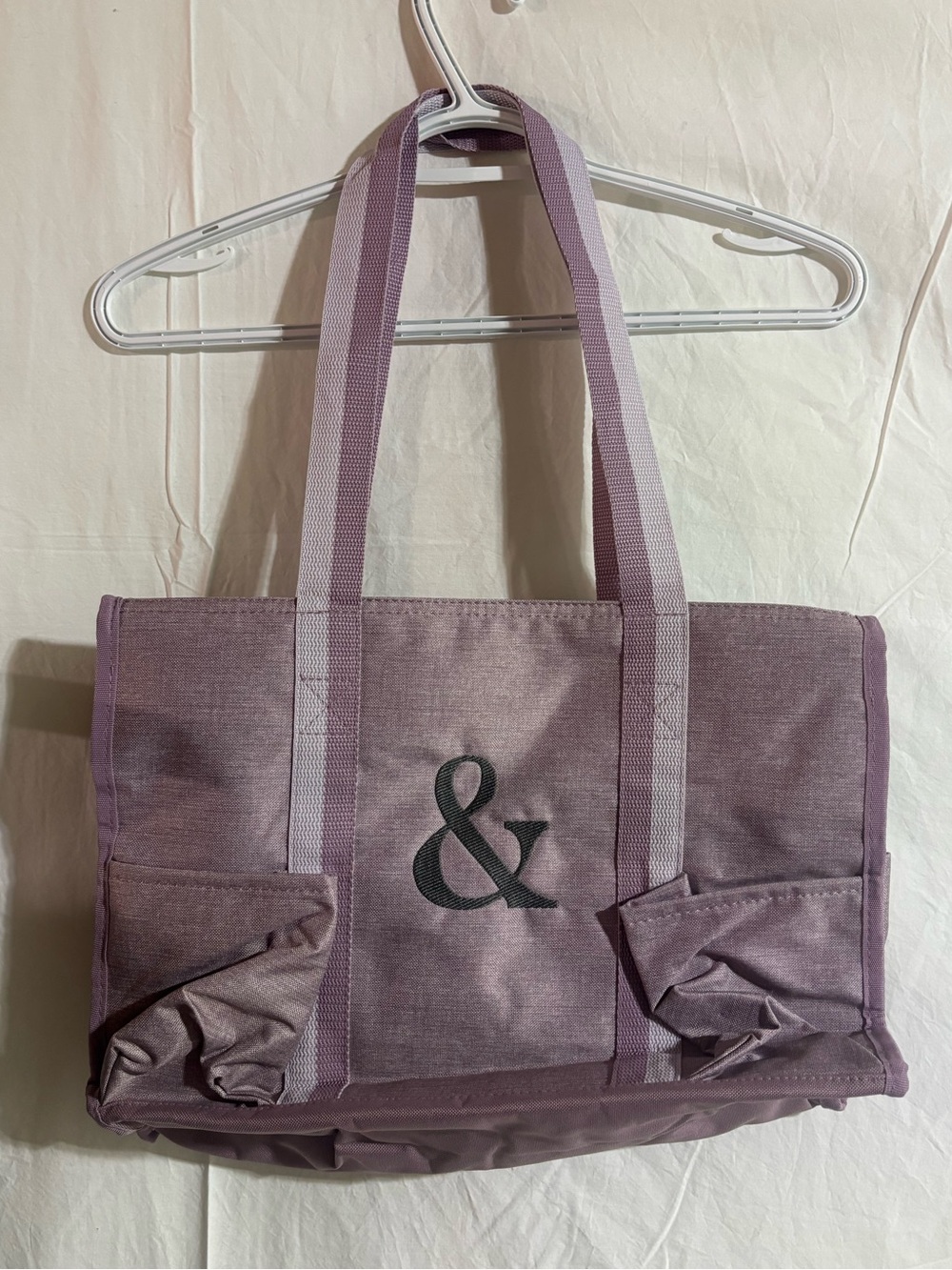Thirty-one Lavender & Canvas Tote Bag